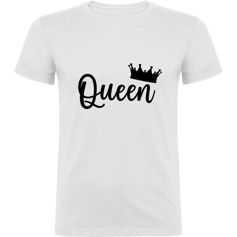 Tricou Queen, Alb