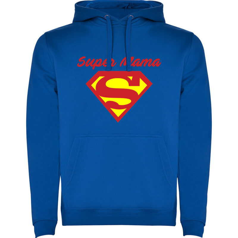 Hanorac Super Mama, Albastru