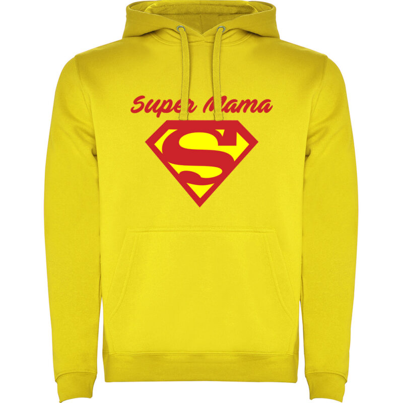 Hanorac Super Mama, Galben