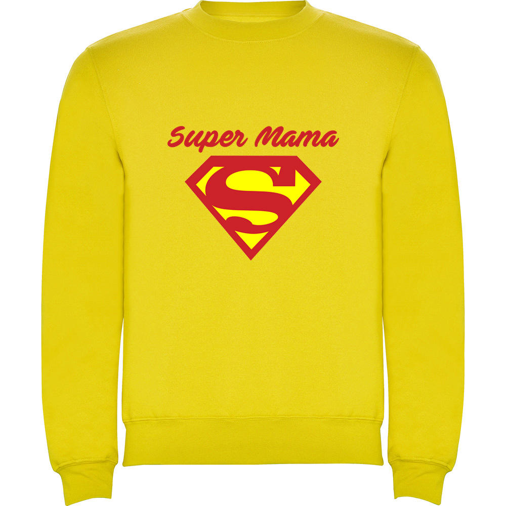 SUPERMAMA.PLV_.YEL_.jpg Pulover Super Mama, Galben - imagine 1