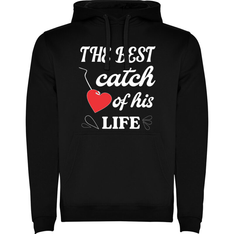 Hanorac The best catch of his life, Negru