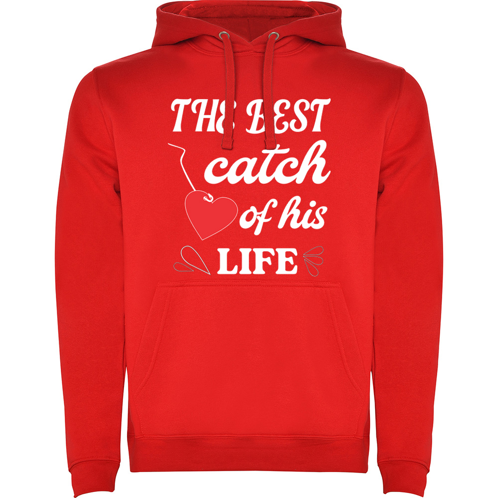 THEBESTCATCHOFHISLIFE.HAN_.RED_.jpg Hanorac The best catch of his life, Roșu - imagine 1