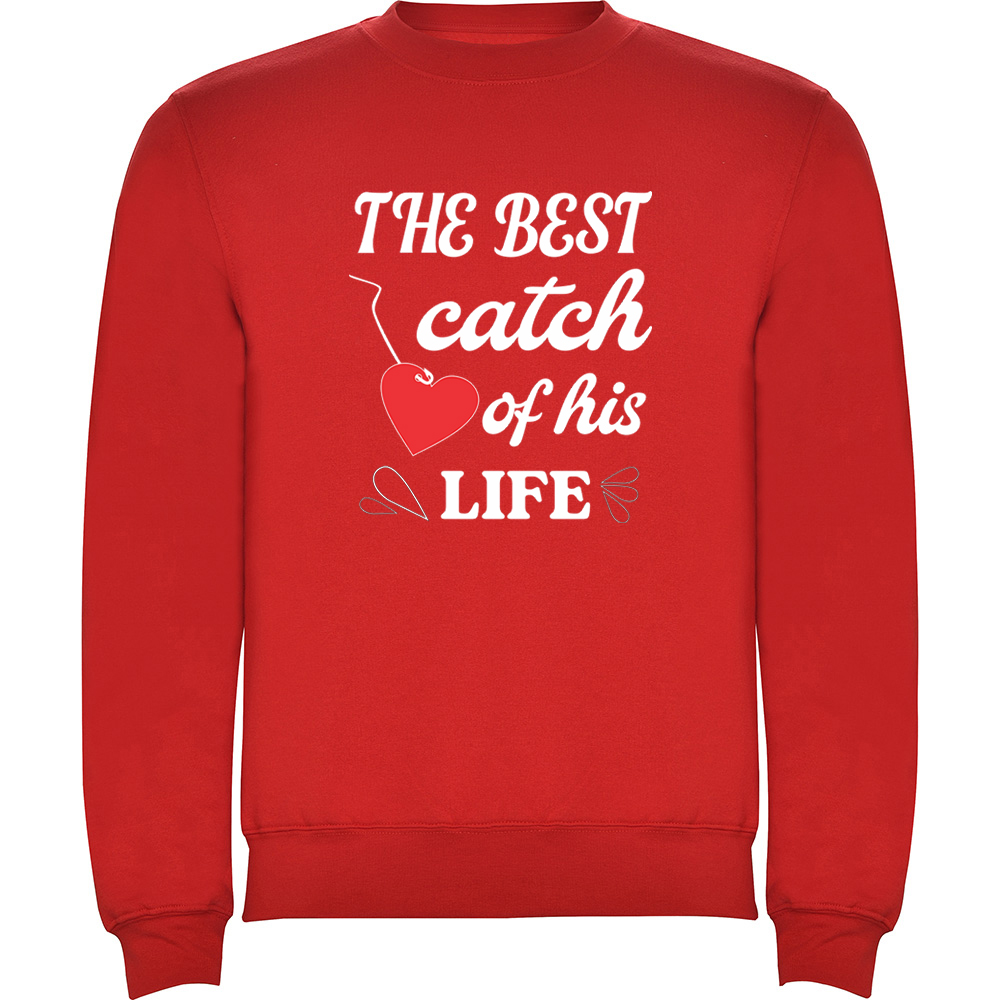 THEBESTCATCHOFHISLIFE.PLV_.RED_.jpg Pulover The best catch of his life, Roșu - imagine 1