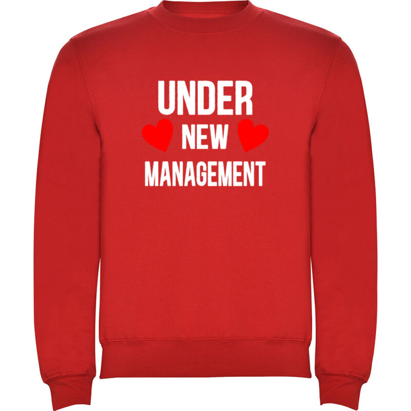 Pulover Under new management, Roșu