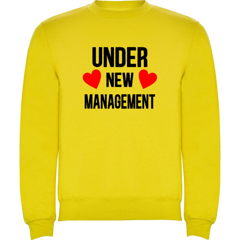 Pulover Under new management, Galben