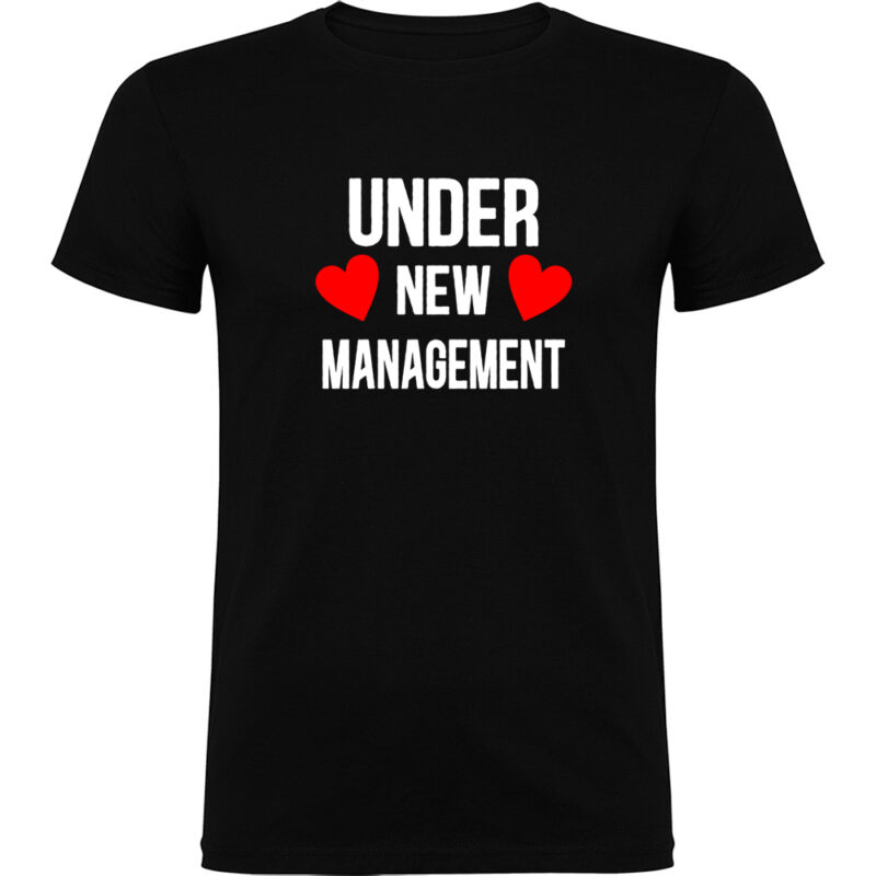 Tricou Under new management, Negru