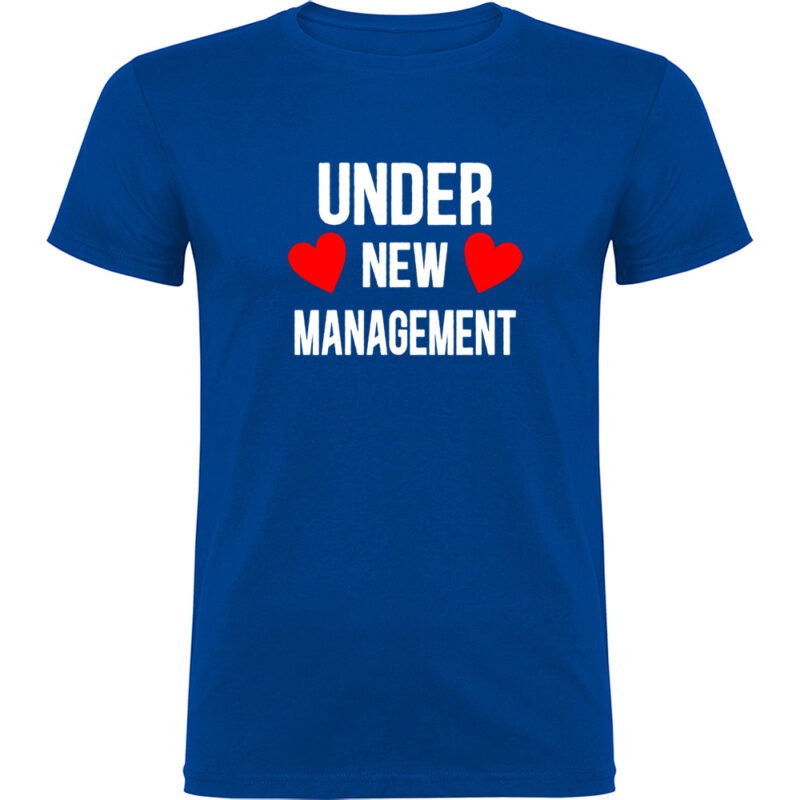 Tricou Under new management, Albastru