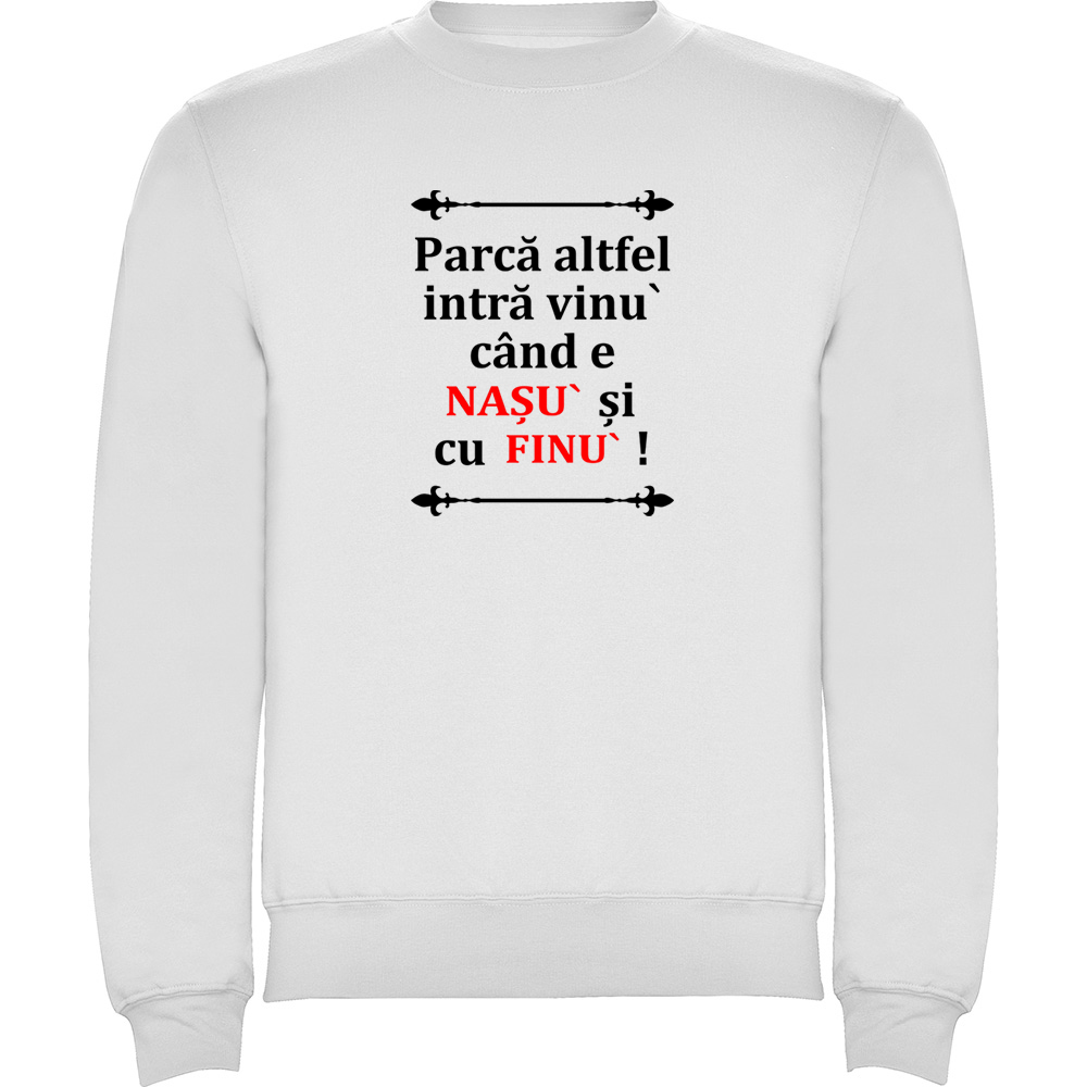 VINULCUNASUSIFINUL.PLV_.WHT_.jpg Pulover Vinul cu Nasu si Finul, Alb - imagine 1