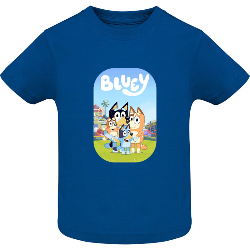 Tricou copii -BLUEY (MODEL 1), Albastru