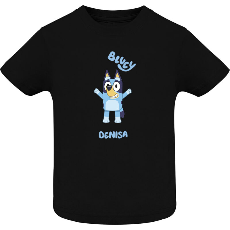 Tricou copii -BLUEY (MODEL 2), Negru