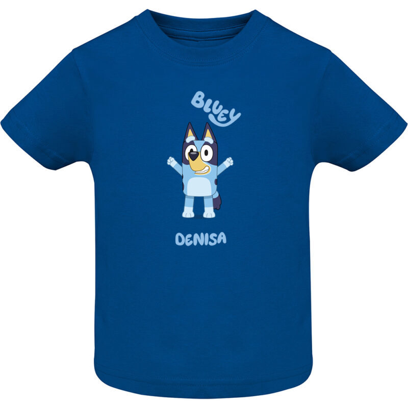 Tricou copii -BLUEY (MODEL 2), Albastru