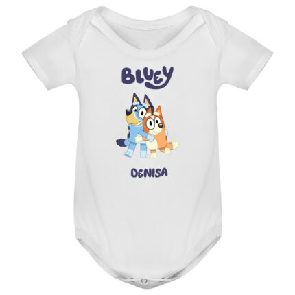 Body copii -BLUEY (MODEL 3), Alb