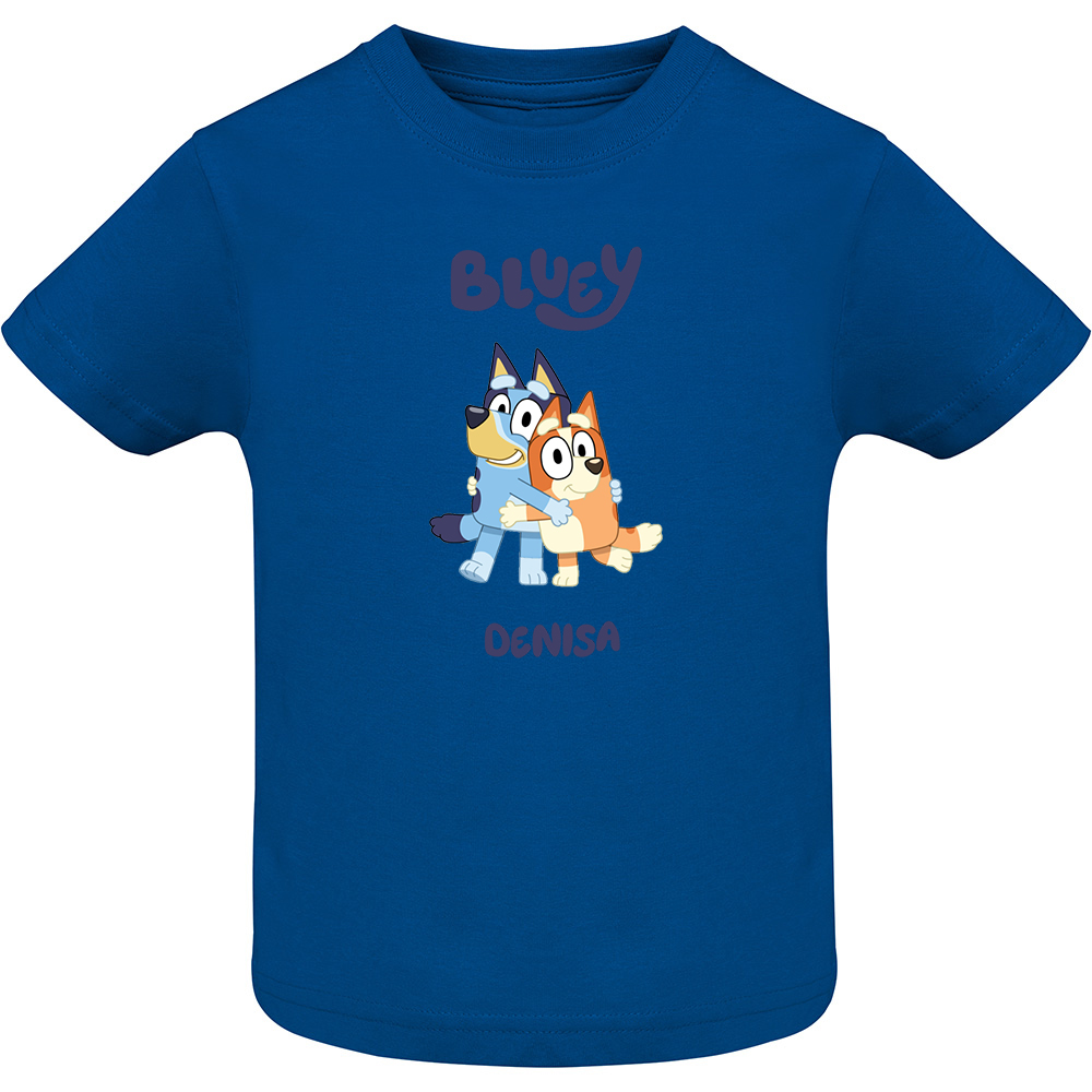 BLUEYMODEL3.TC-SS.BLU_.jpg Tricou copii -BLUEY (MODEL 3), Albastru - imagine 1