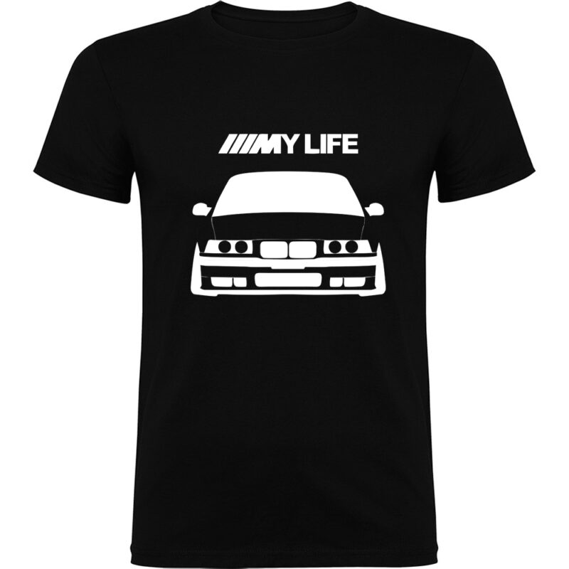 Tricou BMW - My life, Negru
