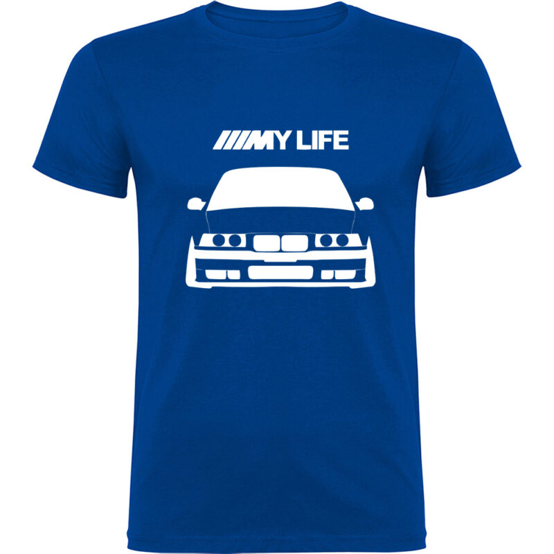 Tricou BMW - My life, Albastru