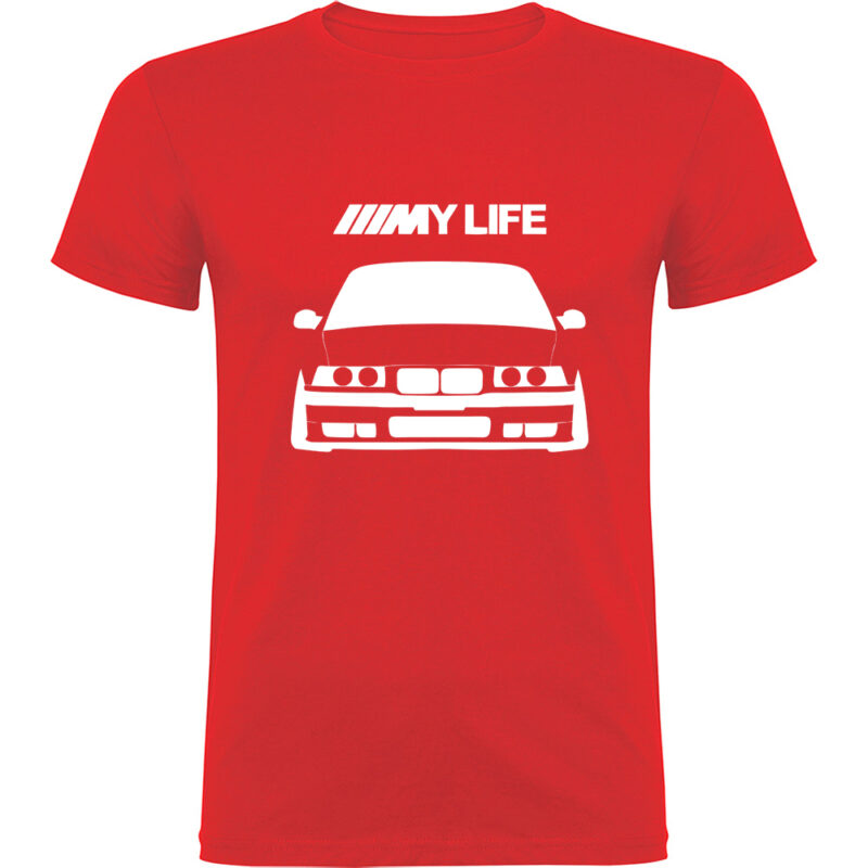 Tricou BMW - My life, Roșu