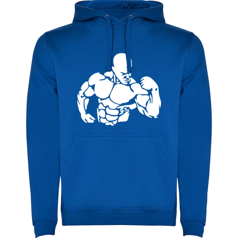 Hanorac Body building, Albastru