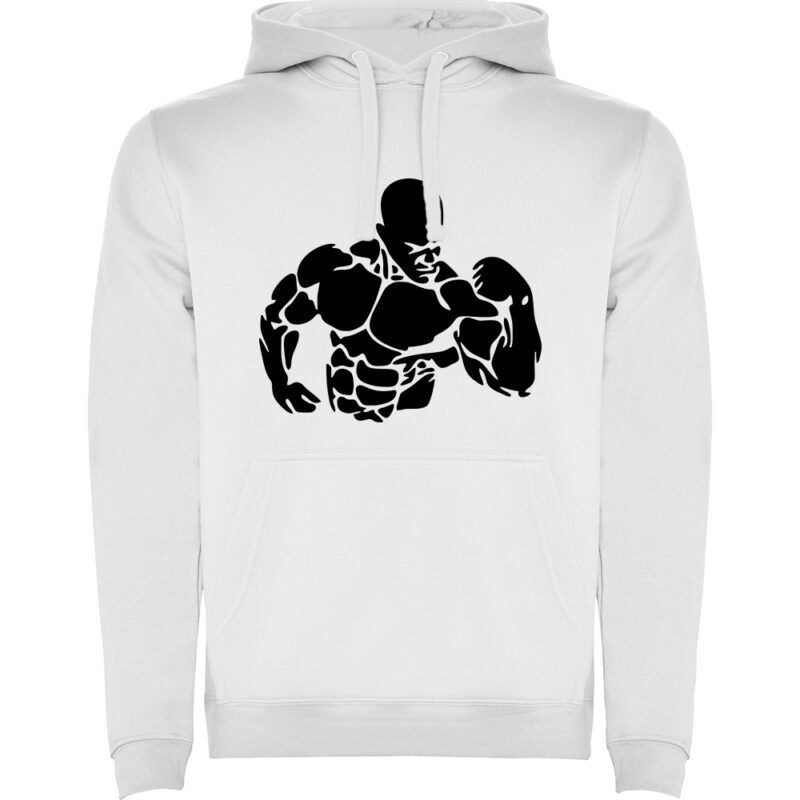 Hanorac Body building, Alb