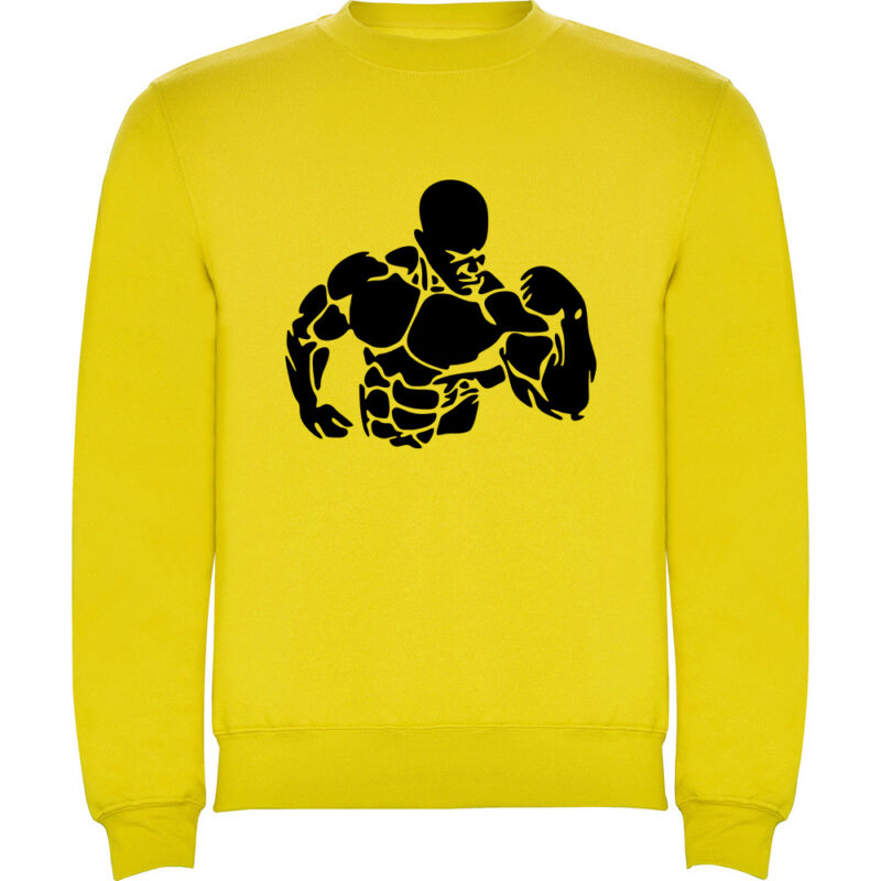 Pulover Body building, Galben