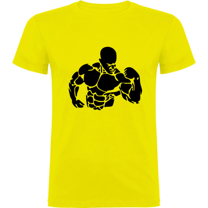 Tricou Body building, Galben