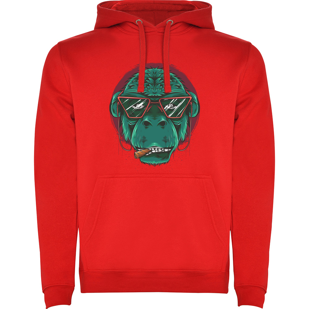 GORILA.HAN_.RED_.jpg Hanorac GORILA, Roșu - imagine 1