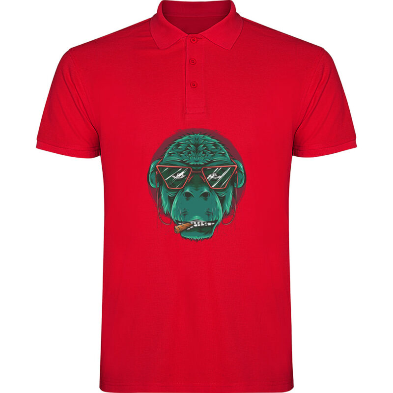Tricou polo GORILA, Roșu