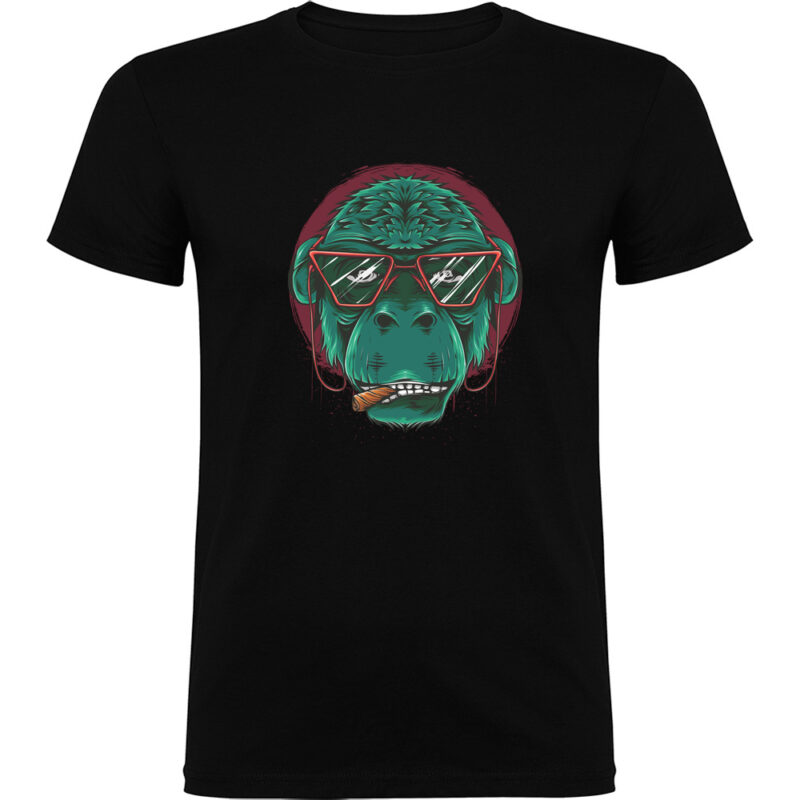 Tricou GORILA, Negru