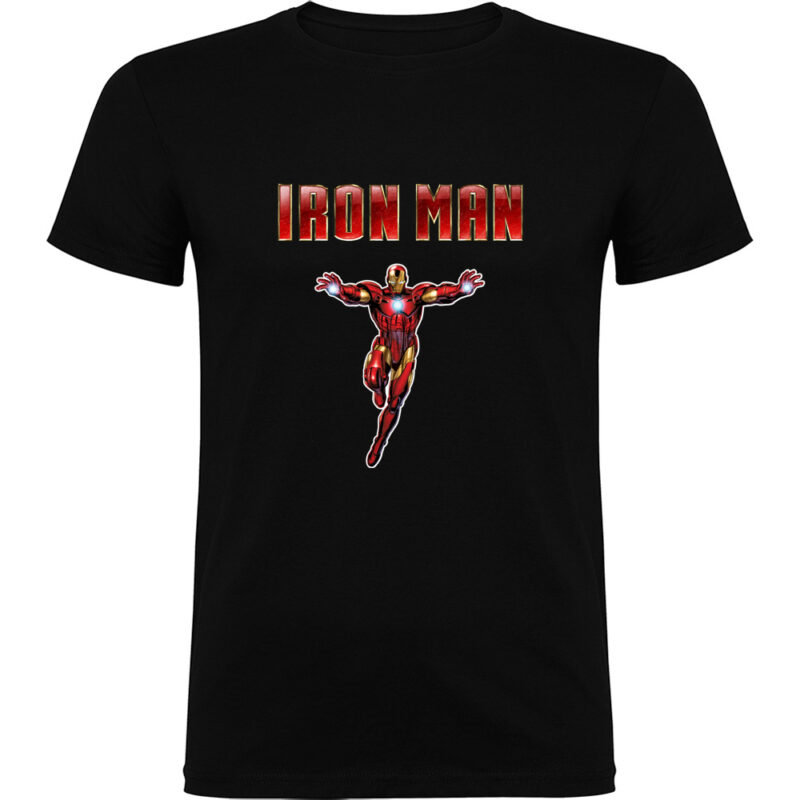 Tricou IRON MAN (Model 1), Negru