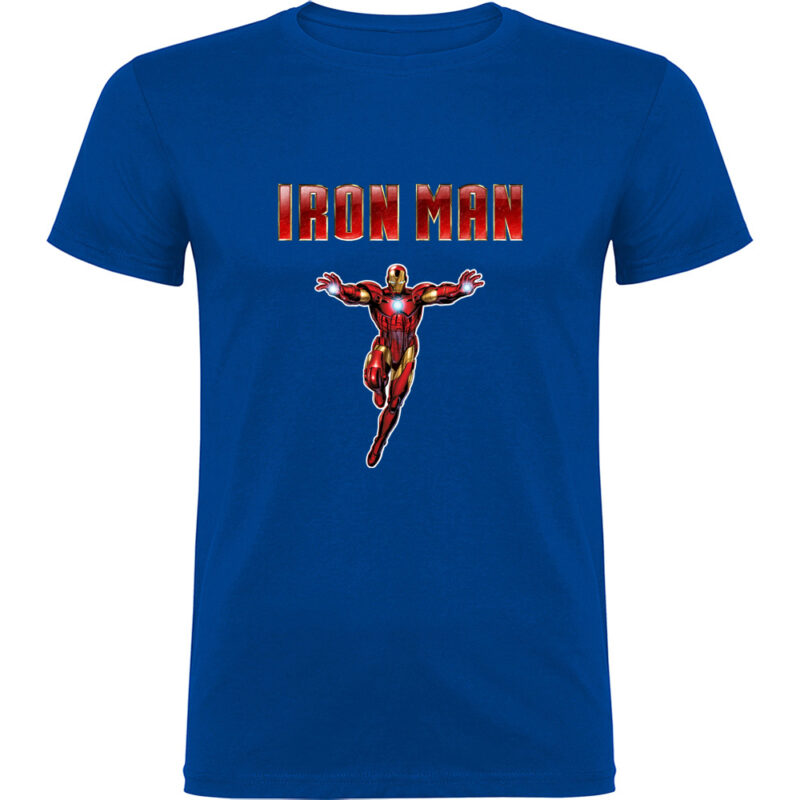 Tricou IRON MAN (Model 1), Albastru