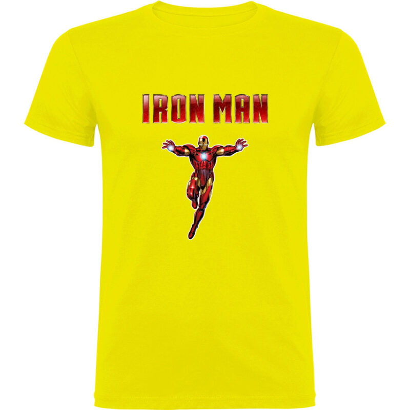 Tricou IRON MAN (Model 1), Galben