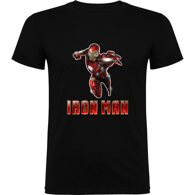Tricou IRON MAN (Model 2), Negru