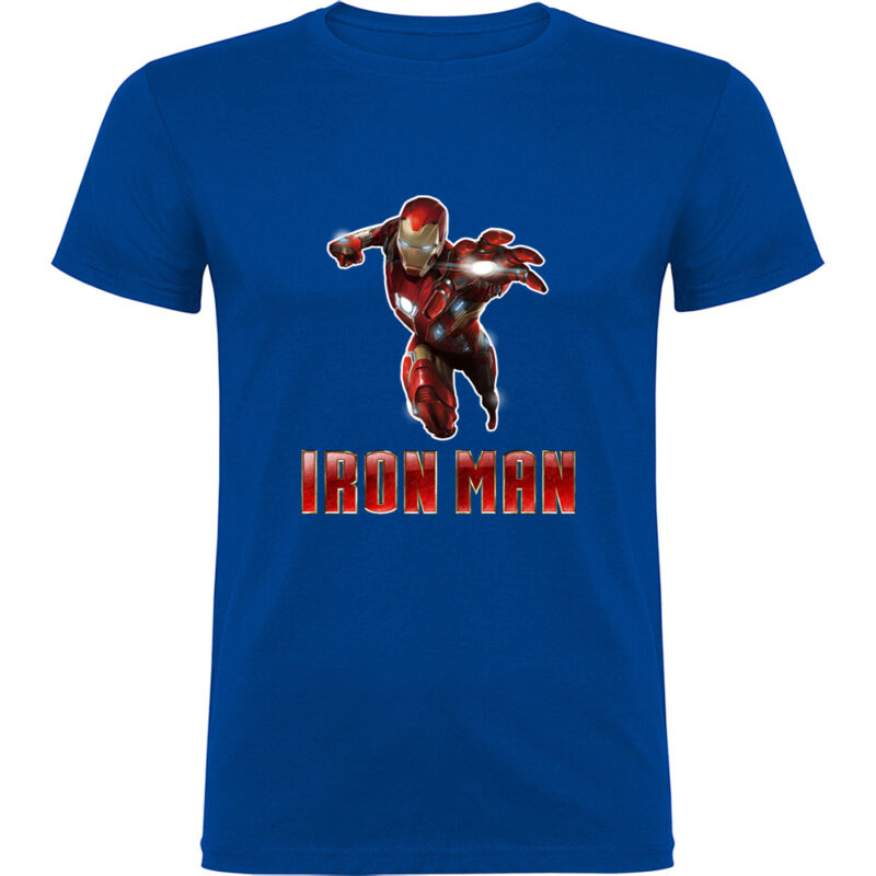 Tricou IRON MAN (Model 2), Albastru