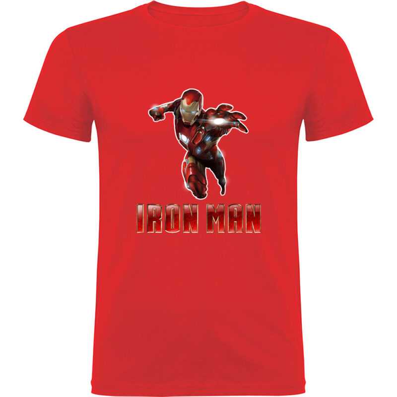 Tricou IRON MAN (Model 2), Roșu