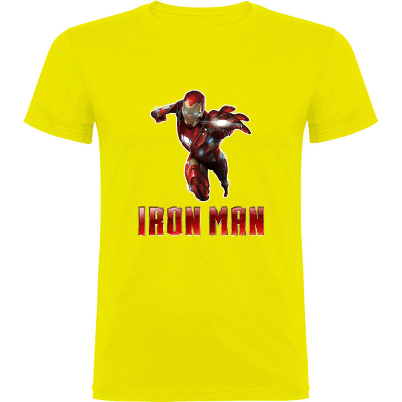 Tricou IRON MAN (Model 2), Galben