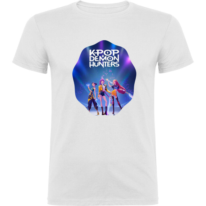 Tricou K-POP Demon Hunters (Model 1), Alb
