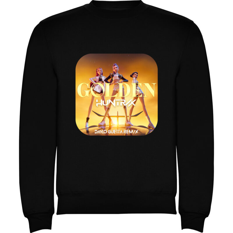 Pulover copii K-POP Demon Hunters (Model 2), Negru