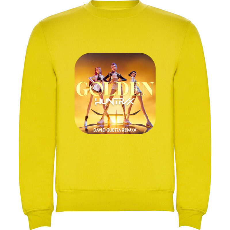 Pulover copii K-POP Demon Hunters (Model 2), Galben