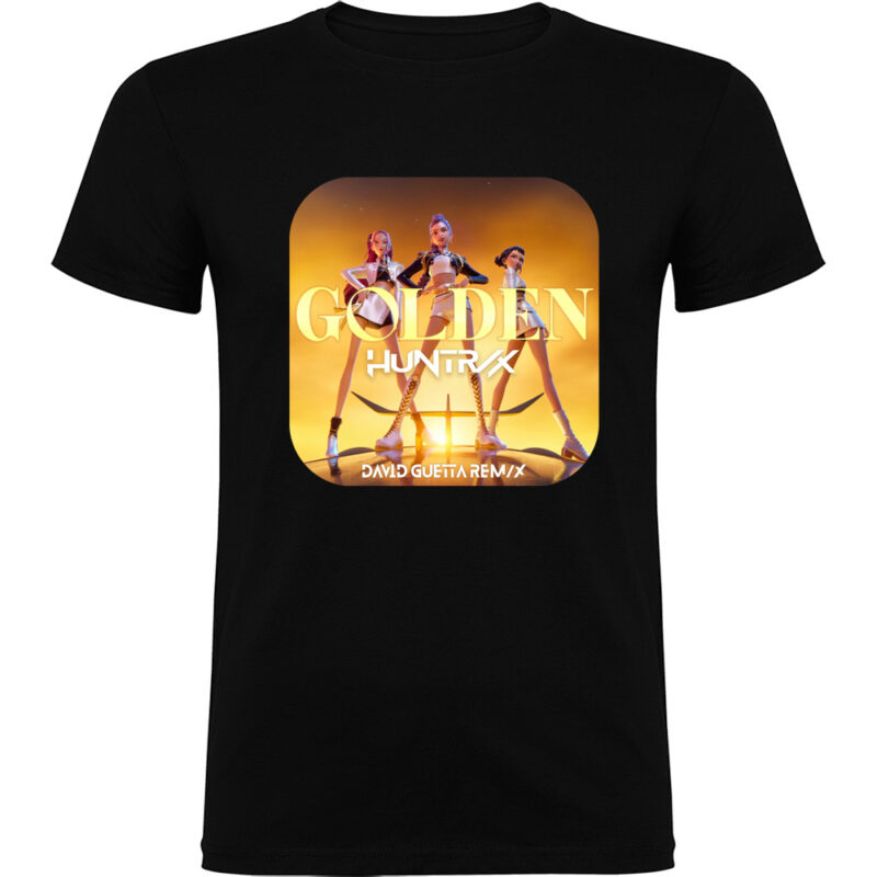 Tricou K-POP Demon Hunters (Model 2), Negru