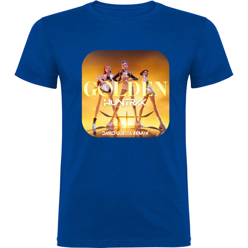Tricou K-POP Demon Hunters (Model 2), Albastru