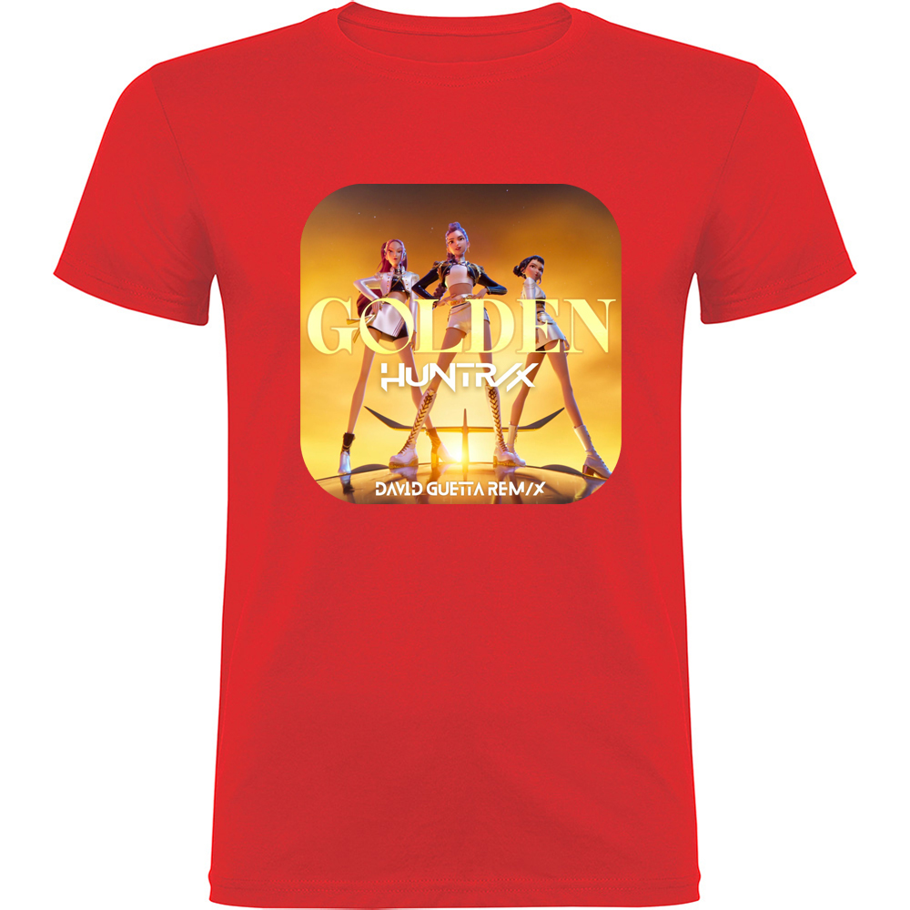 K-POPDEMONHUNTERSMODEL2.TR_.RED_.jpg Tricou K-POP Demon Hunters (Model 2), Roșu - imagine 1