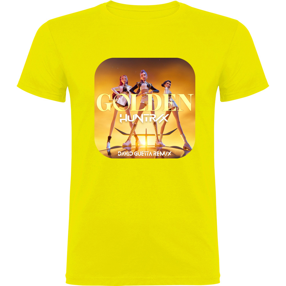 K-POPDEMONHUNTERSMODEL2.TR_.YEL_.jpg Tricou K-POP Demon Hunters (Model 2), Galben - imagine 1