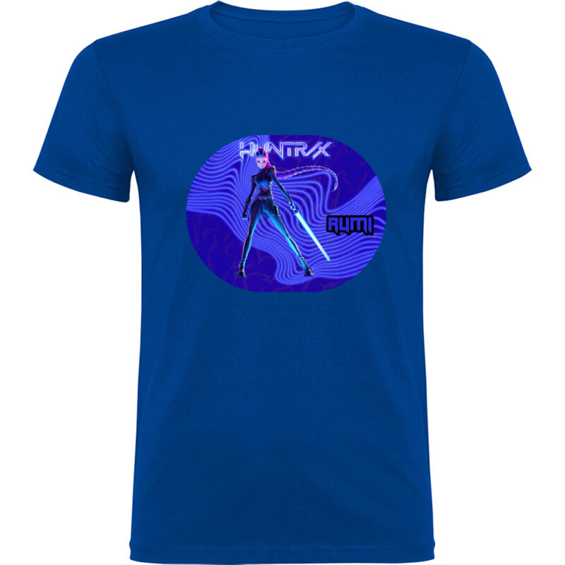 Tricou K-POP Demon Hunters (Model 3), Albastru