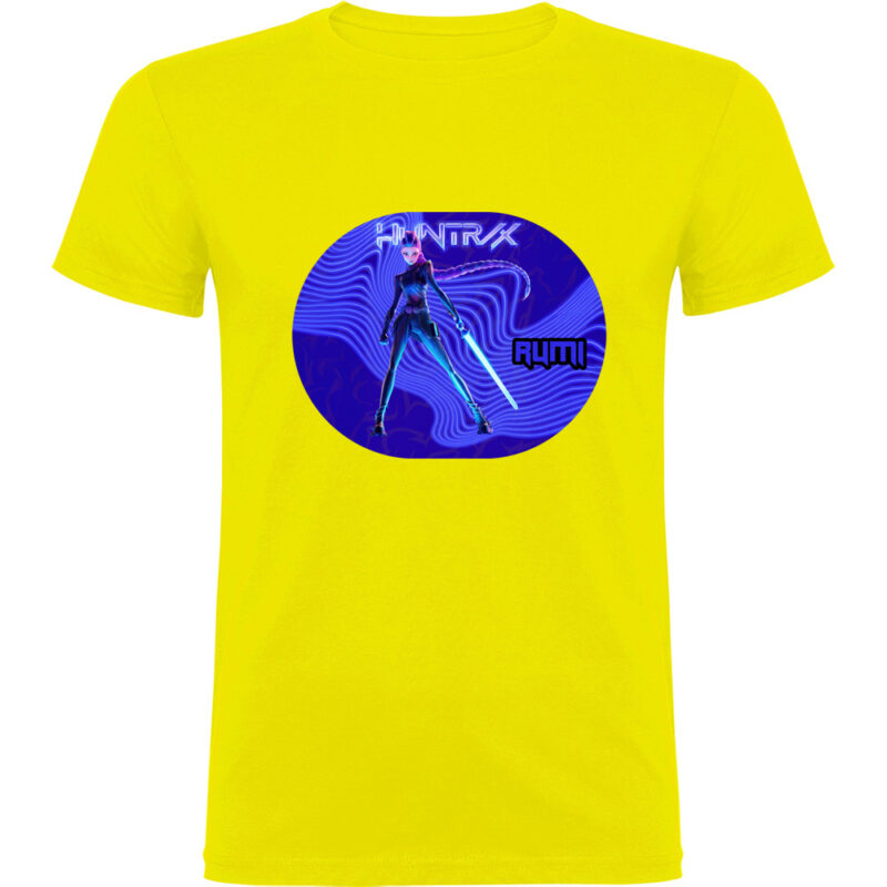 Tricou K-POP Demon Hunters (Model 3), Galben