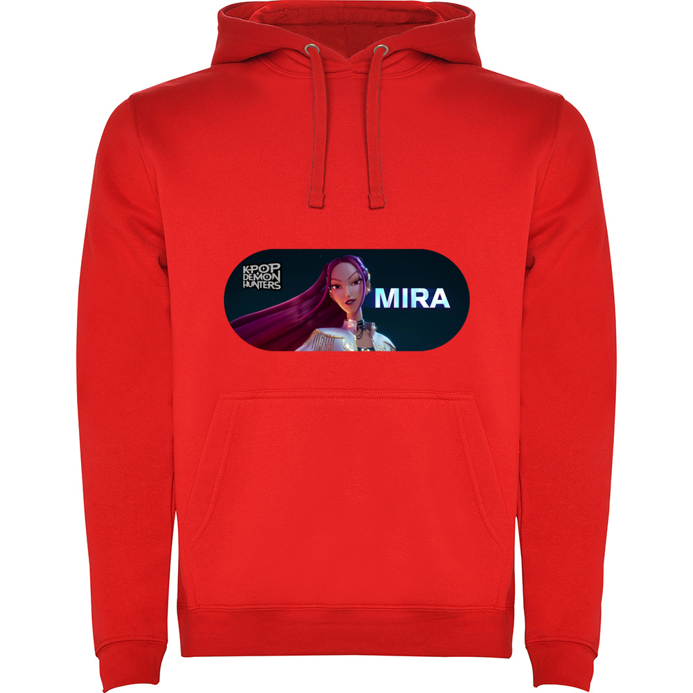 K-POPDEMONHUNTERSMODEL4.HAN_.RED_.jpg Hanorac K-POP Demon Hunters (Model 4), Roșu - imagine 1