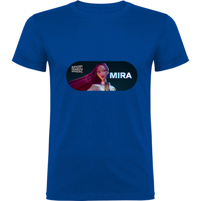 Tricou K-POP Demon Hunters (Model 4), Albastru