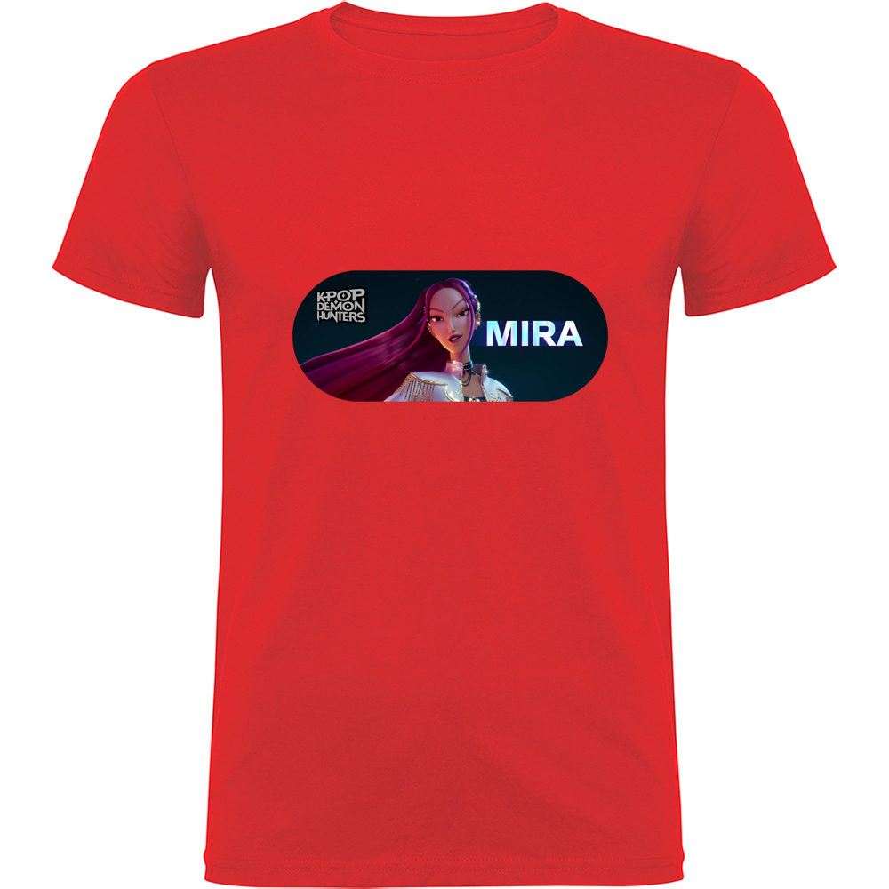 K-POPDEMONHUNTERSMODEL4.TR_.RED_.jpg Tricou K-POP Demon Hunters (Model 4), Roșu - imagine 1