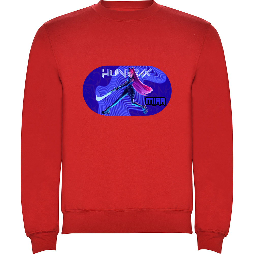 K-POPDEMONHUNTERSMODEL5.PLV_.RED_.jpg Pulover K-POP Demon Hunters (Model 5), Roșu - imagine 1