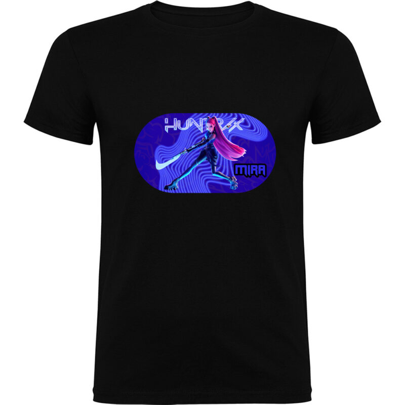 Tricou K-POP Demon Hunters (Model 5), Negru