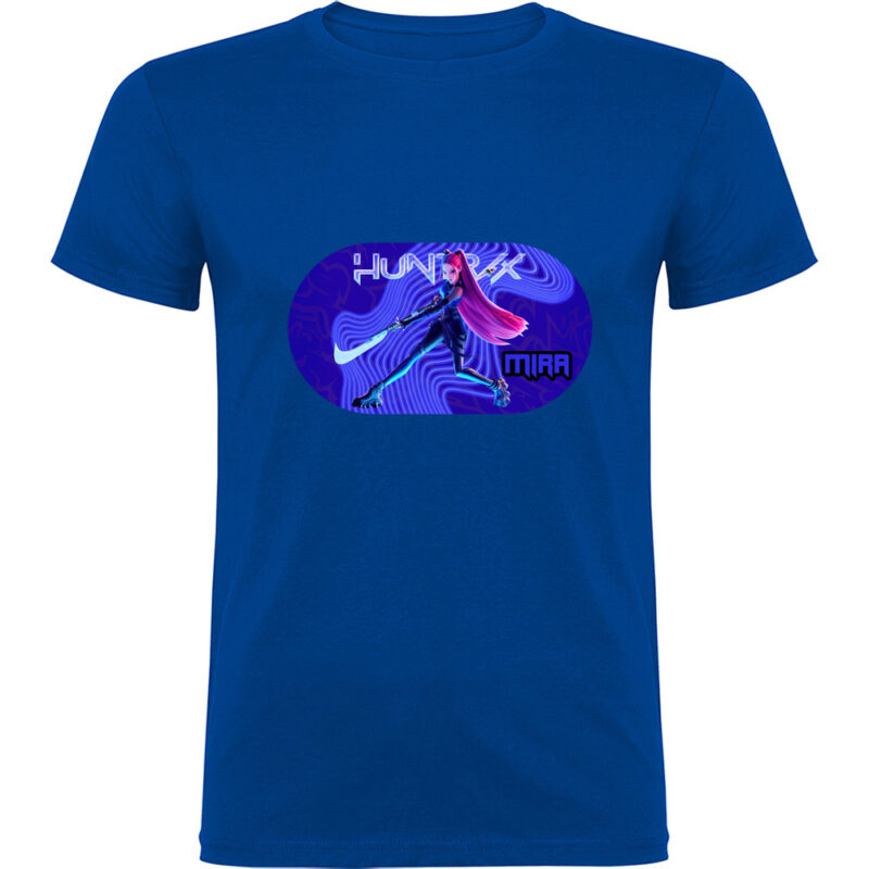 Tricou K-POP Demon Hunters (Model 5), Albastru