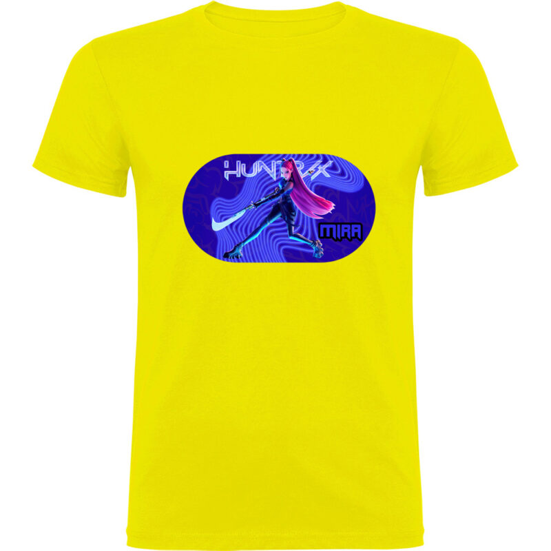 Tricou K-POP Demon Hunters (Model 5), Galben